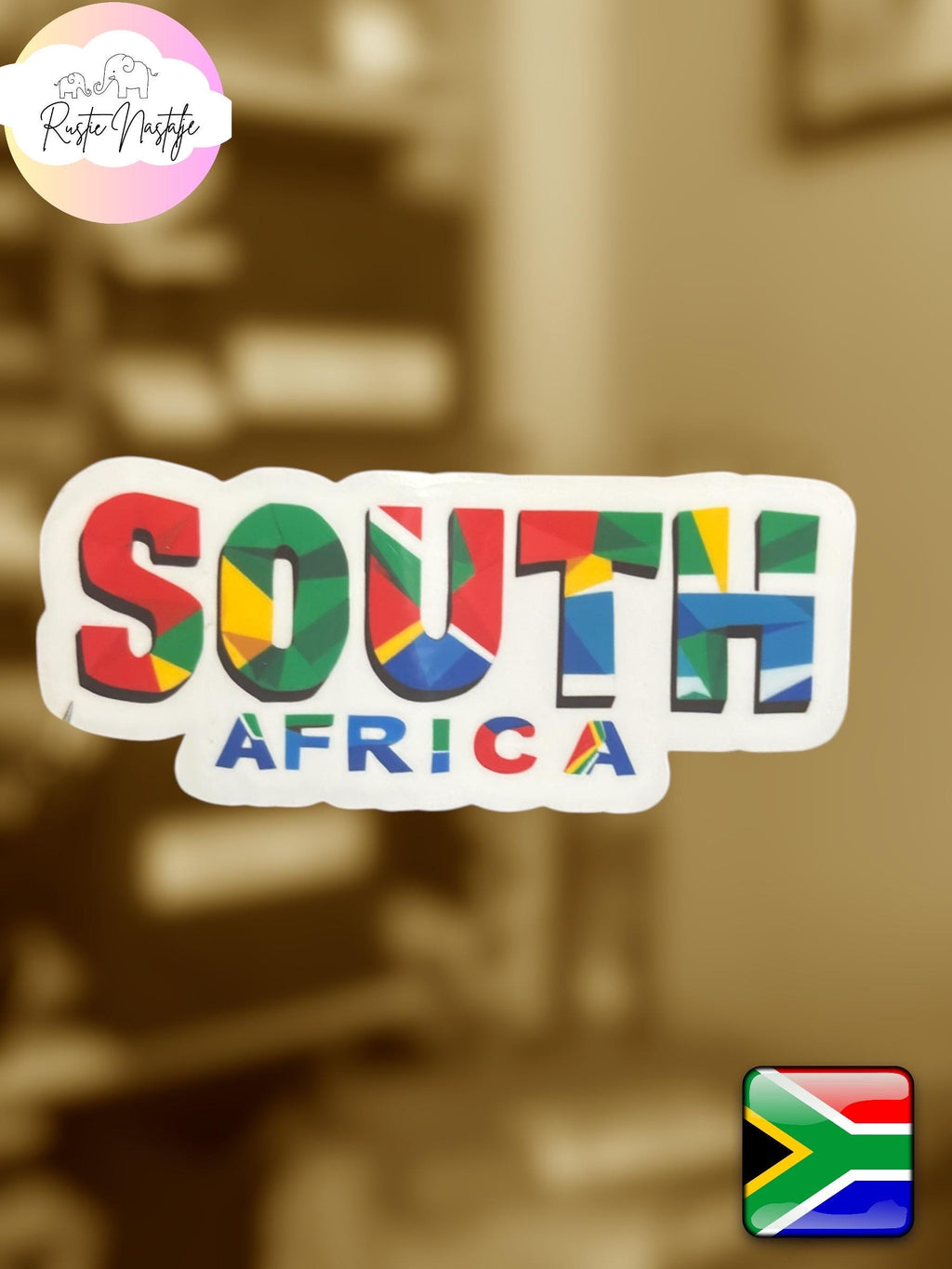South Africa Stickers: Vibrant Vinyl Decals, Set of 5