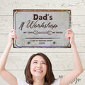 Custom Metal Garage Sign: Vintage Style Mechanic Gift