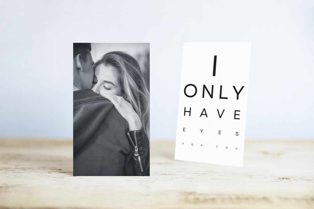 Custom Metal Wallet Card: Personalized Photo Message