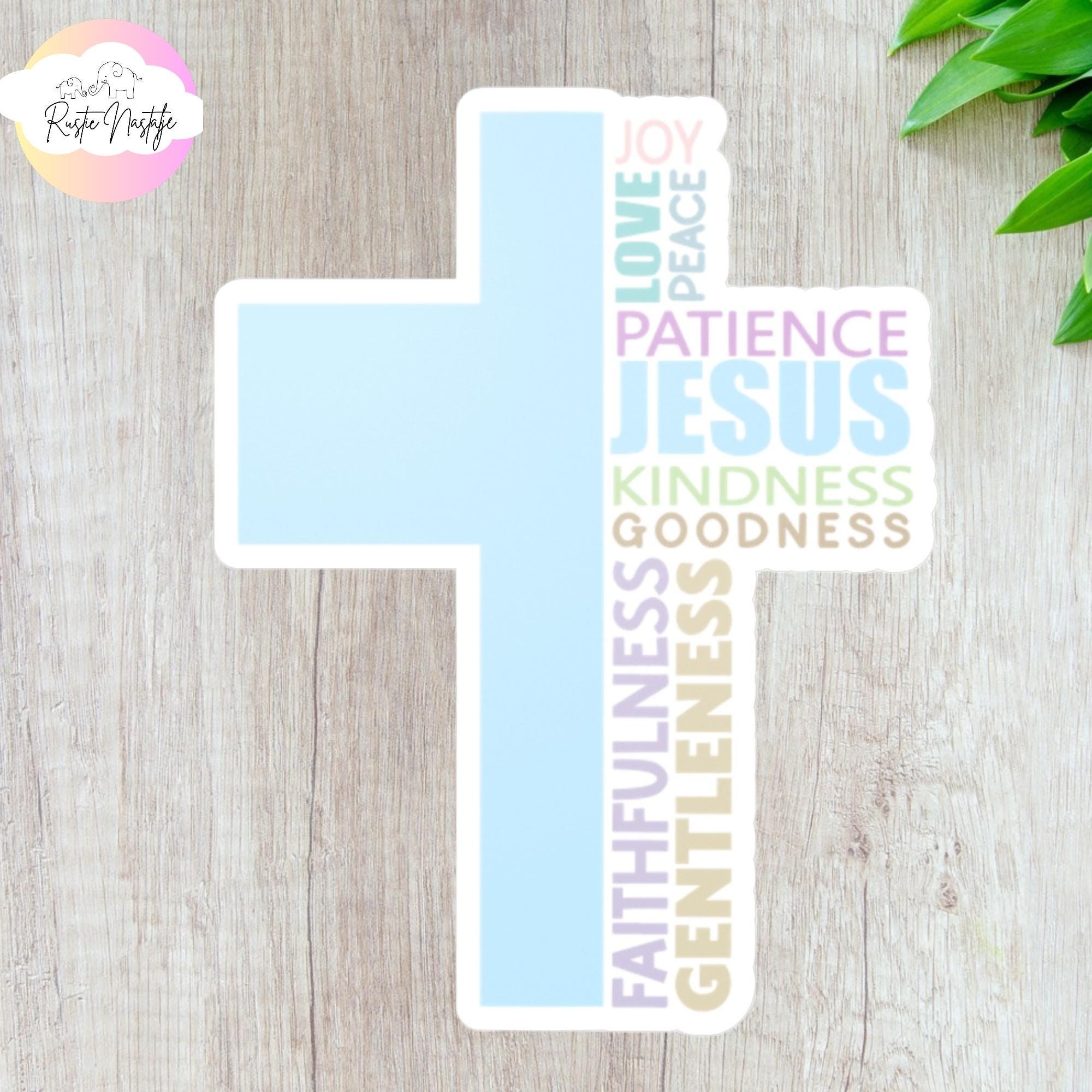 Fruits of the Spirit Sticker: Waterproof Christian Decal