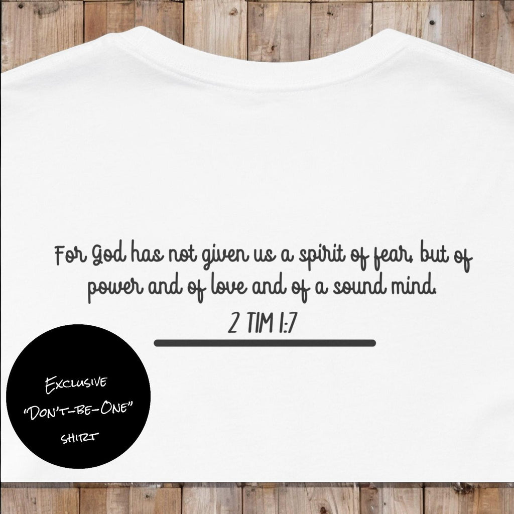 Chicken Christian T-shirt: "Don't Be One" Series