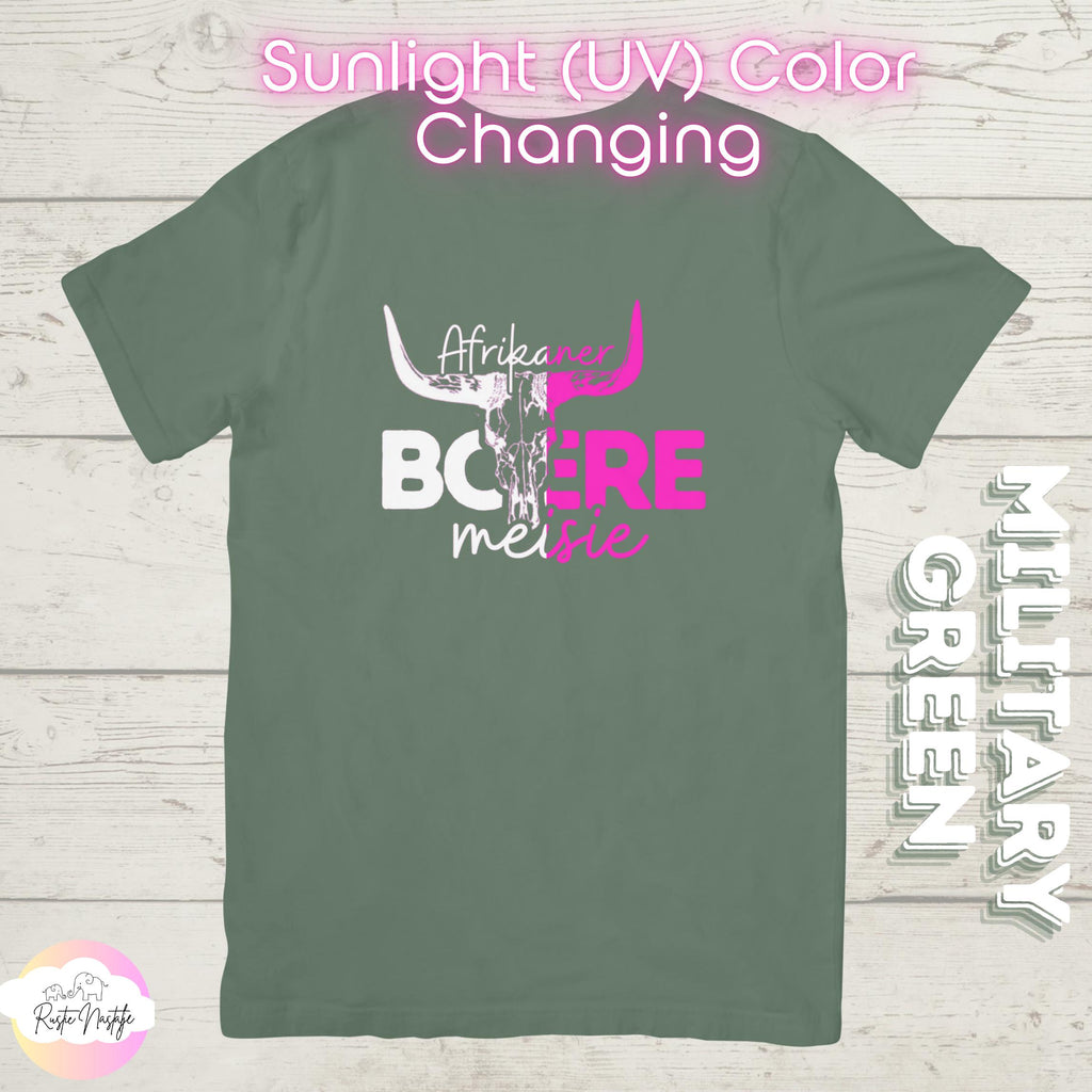 Afrikaner Boere Meisie T-Shirt: South African Heritage Tee