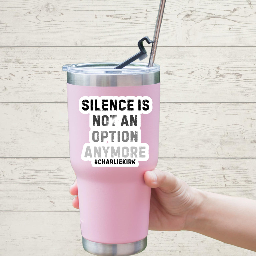 Charlie Kirk Quote Sticker: Political Vinyl Decal - US Made