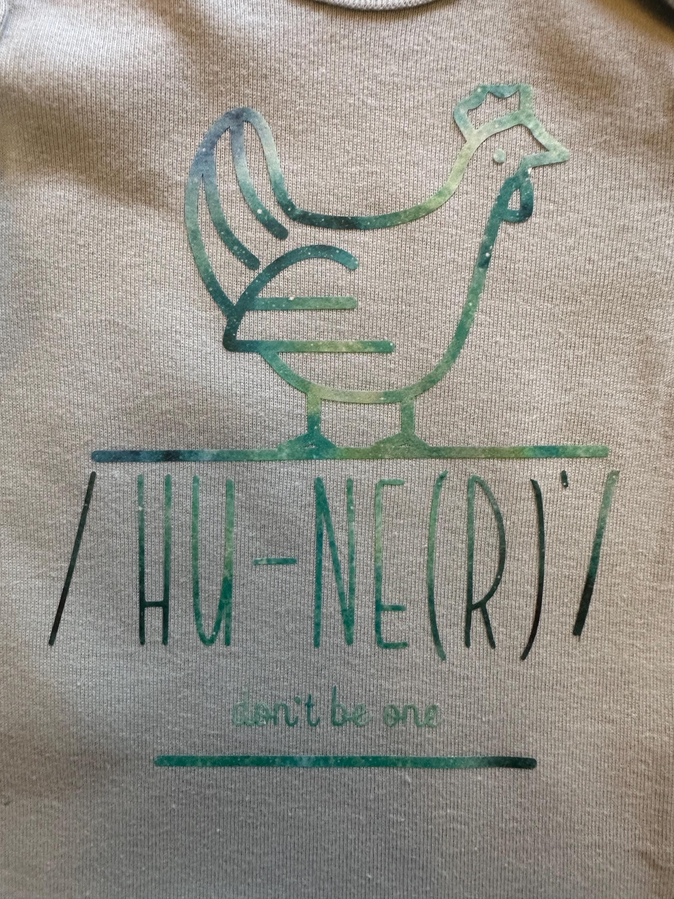Funny Chicken 'Hu-ner(R)' T-shirt - South African Humor