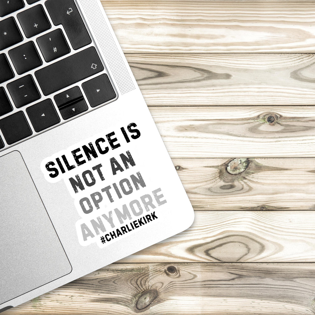 Charlie Kirk Quote Sticker: Political Vinyl Decal - US Made