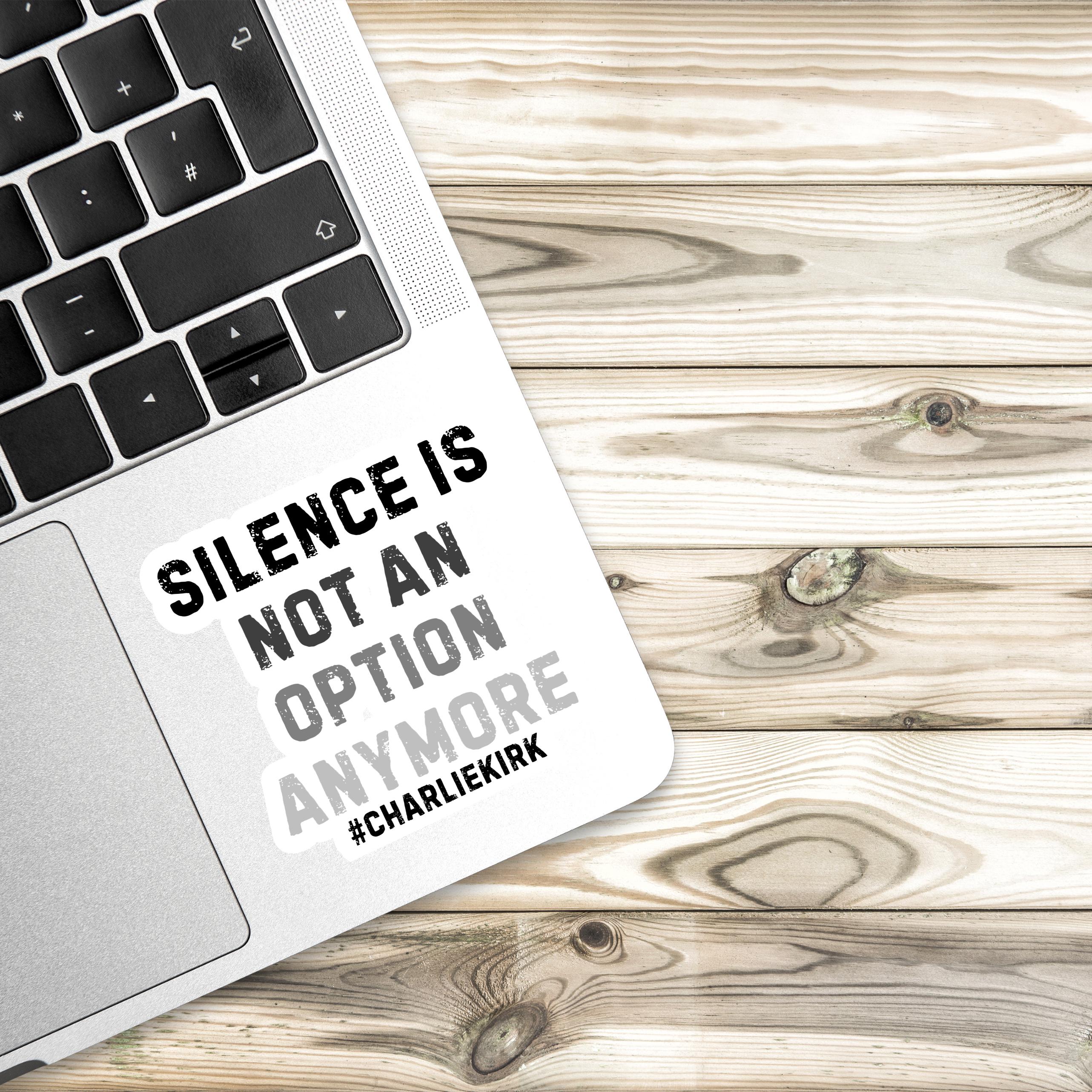 Charlie Kirk Quote Sticker: Political Vinyl Decal - US Made