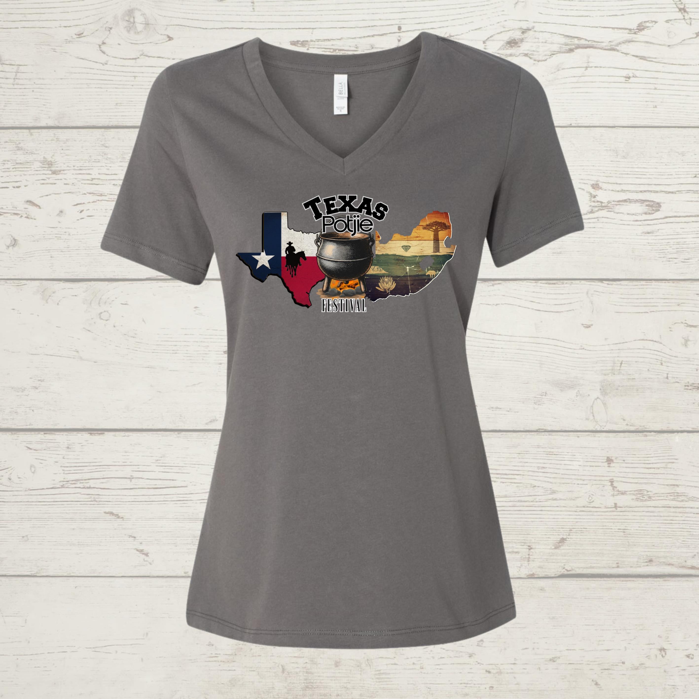 Texas Potjie Festival Shirt: South African Heritage Tee, Braai Master Gift