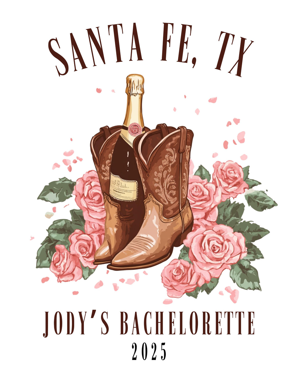 Custom Bachelorette Gift Set: Magnetic Bookmark & Acrylic Pin