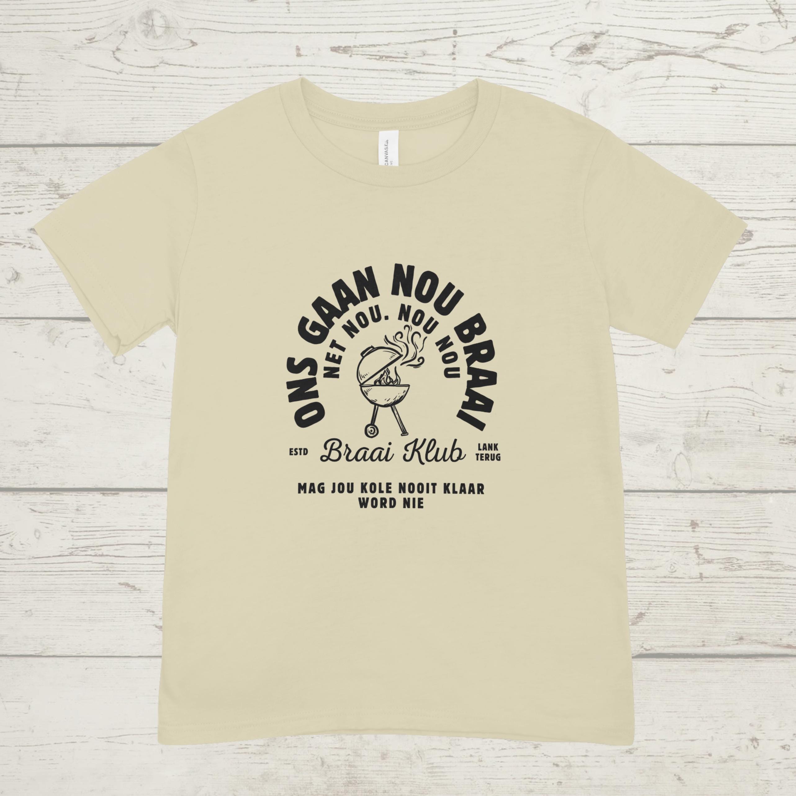 Afrikaans Braai T-Shirt | South African BBQ Gift for Dad