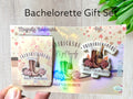 Custom Bachelorette Gift Set: Magnetic Bookmark & Acrylic Pin