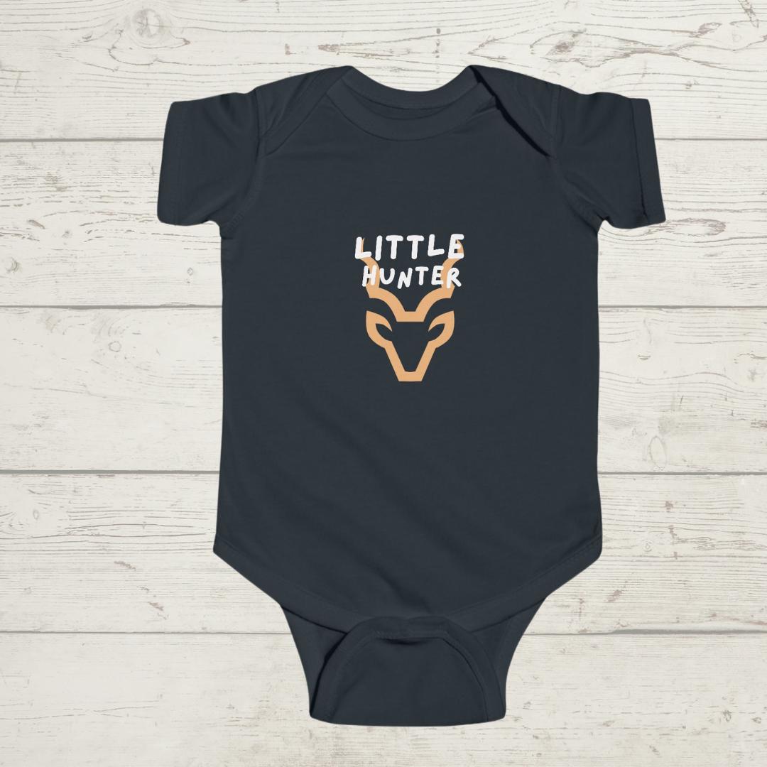 Little Hunter Baby Bodysuit: Safari Animal Onesie