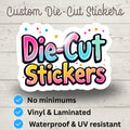 Custom Vinyl Stickers: Die Cut Logo Stickers