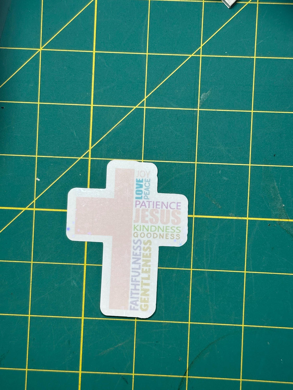Fruits of the Spirit Sticker: Waterproof Christian Decal