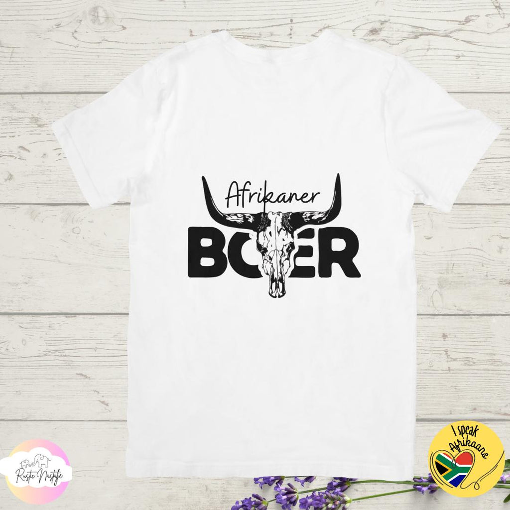 Afrikaner Boer Bull Skull SVG: South African Heritage (Digital Download)