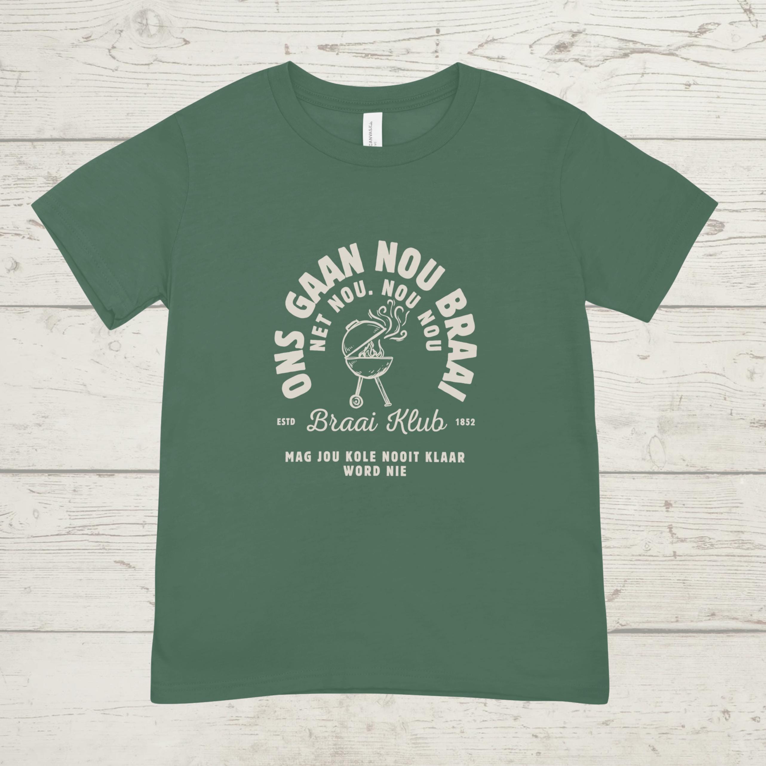 Afrikaans Braai T-Shirt | South African BBQ Gift for Dad