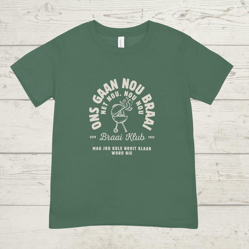Afrikaans Braai T-Shirt | South African BBQ Gift for Dad