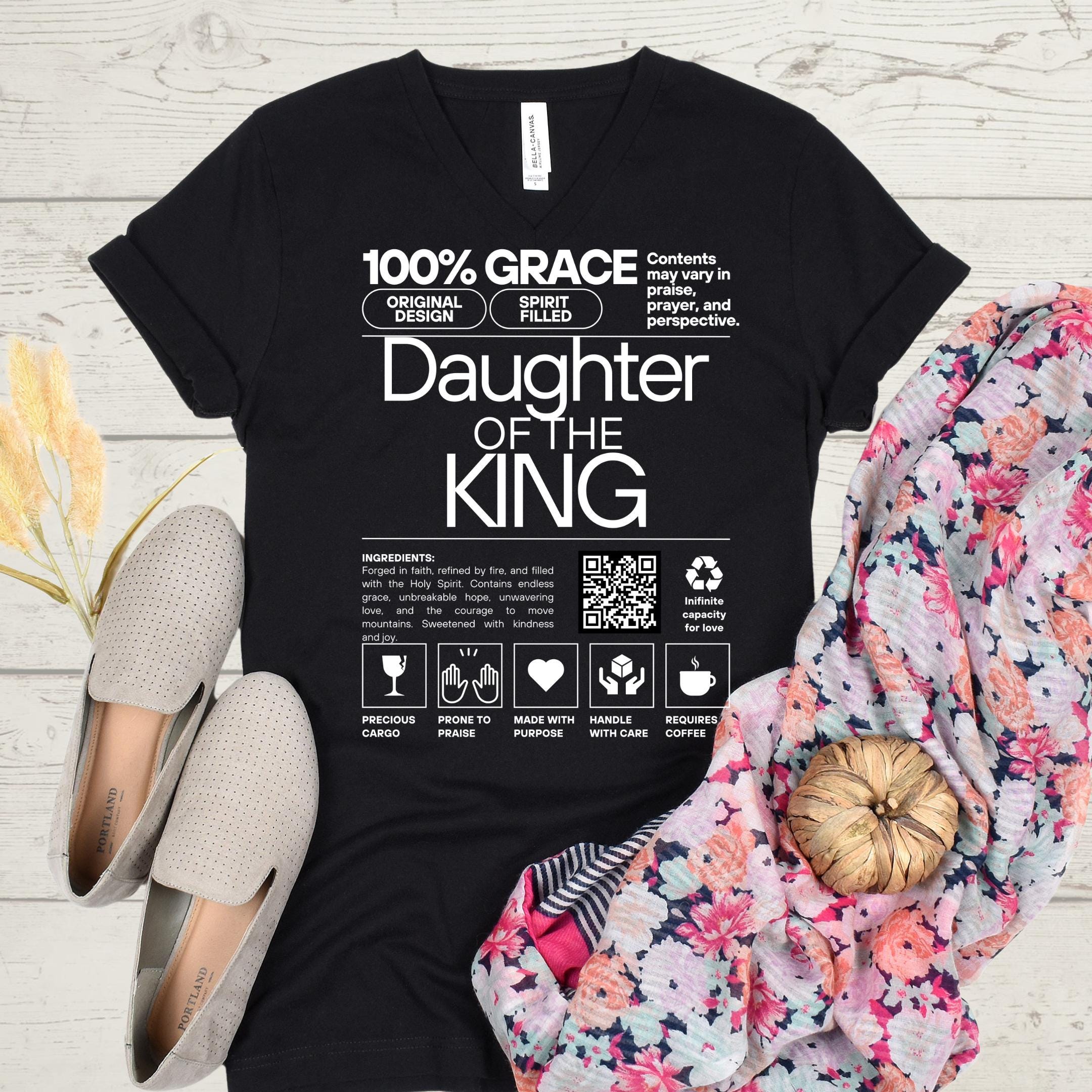 Daughter of the King SVG | Christian Shirt Design (Digital Download)