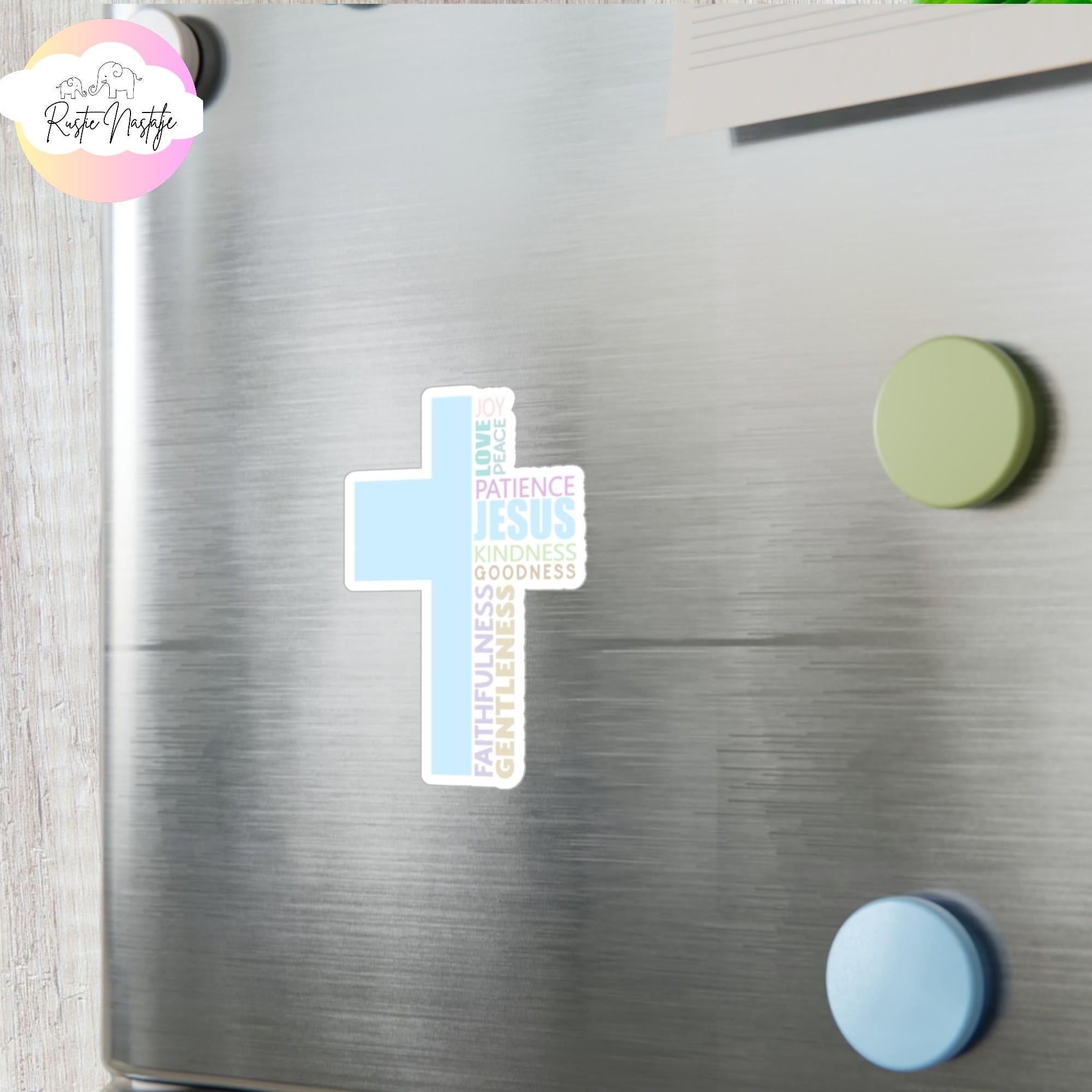 Fruits of the Spirit Sticker: Waterproof Christian Decal