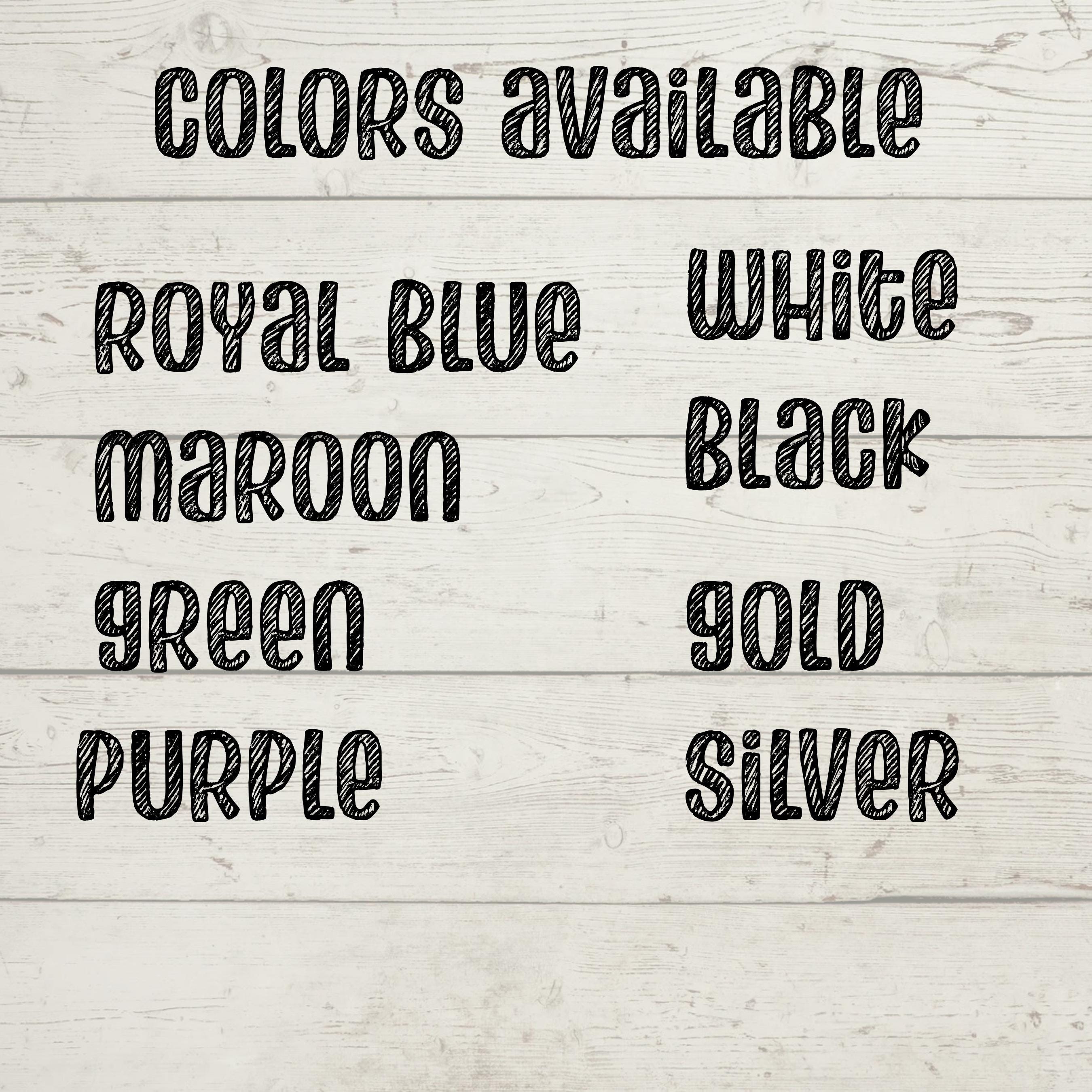 Custom Glitter Cheer Decal: Personalized Megaphone, Team Colors