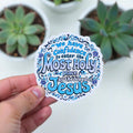 Most Holy Place Scripture Sticker | Christian Vinyl Decal