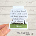 Psalm 23 Magnetic Bookmark: Bible Verse, Encouraging Gift