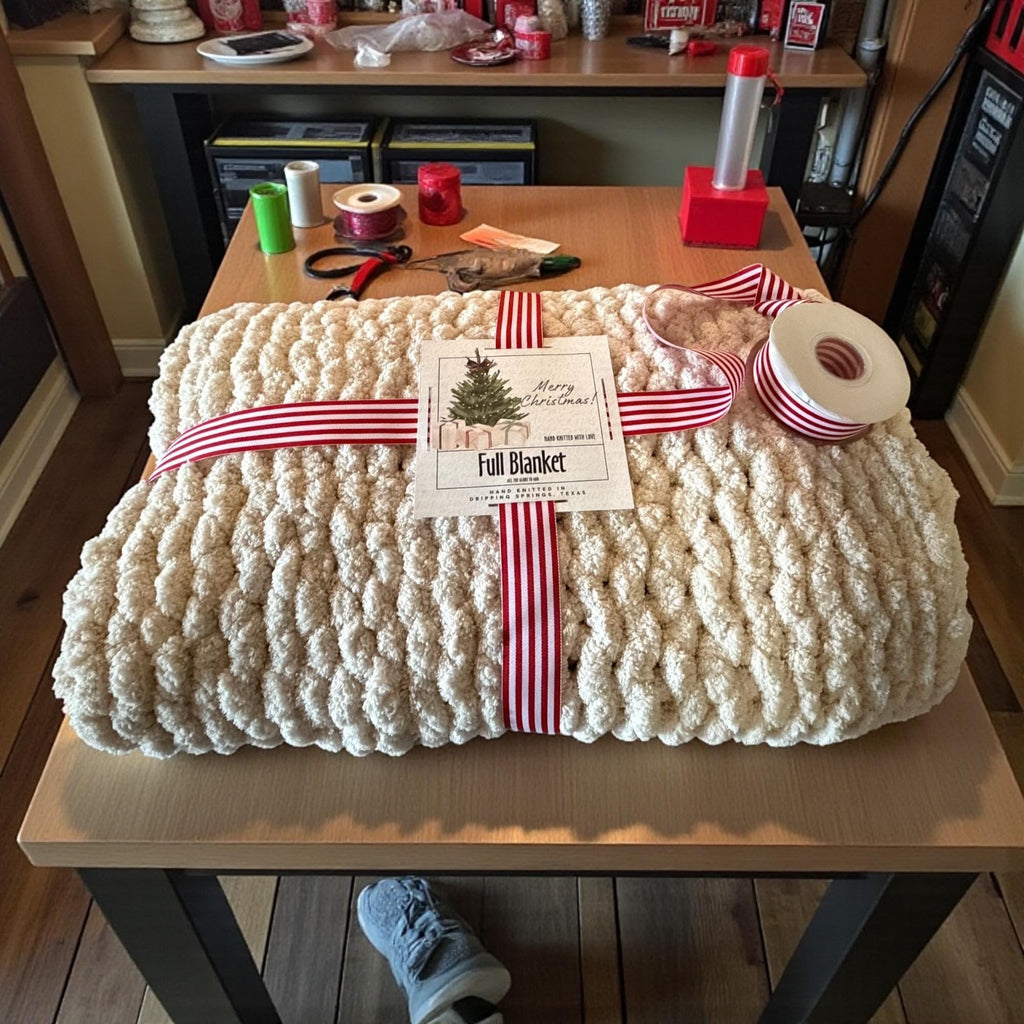 Custom Chunky Knit Dog Blanket, Soft Chenille Pet Bed, Washable Puppy Crate Liner, Hand Knitted Cat Mat, Boho Pet Gift, Pick Your Color
