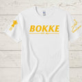 Springbok supporter Shirt, 2026 Rugby Tee, Bokke Game Day Apparel, South African Expat Gift, SA Fan T-Shirt, Green and Gold