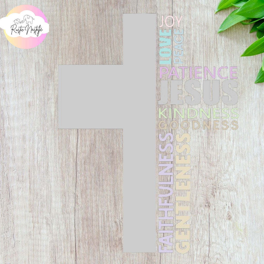 Fruits of the Spirit Sticker: Waterproof Christian Decal
