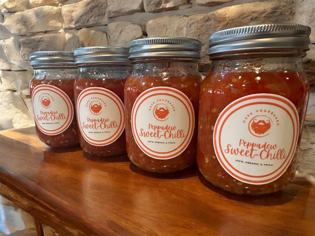 Artisan Sweet Chilli Sauce: South African Peppadew Pepper