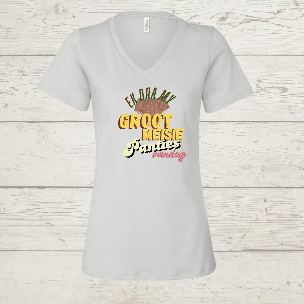 Groot Meisie T-Shirt: Funny Afrikaans Empowerment Tee