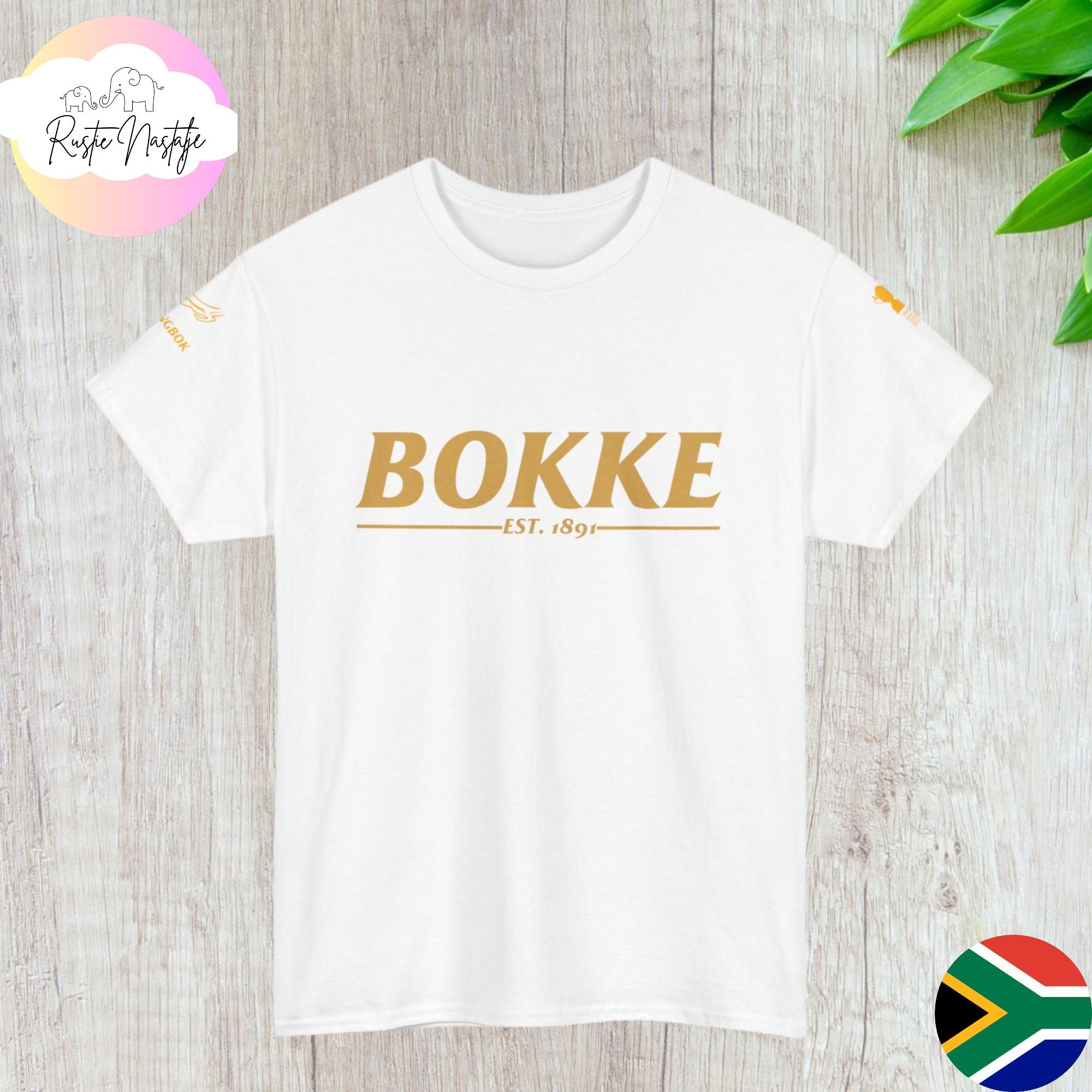 Springbok supporter Shirt, 2026 Rugby Tee, Bokke Game Day Apparel, South African Expat Gift, SA Fan T-Shirt, Green and Gold