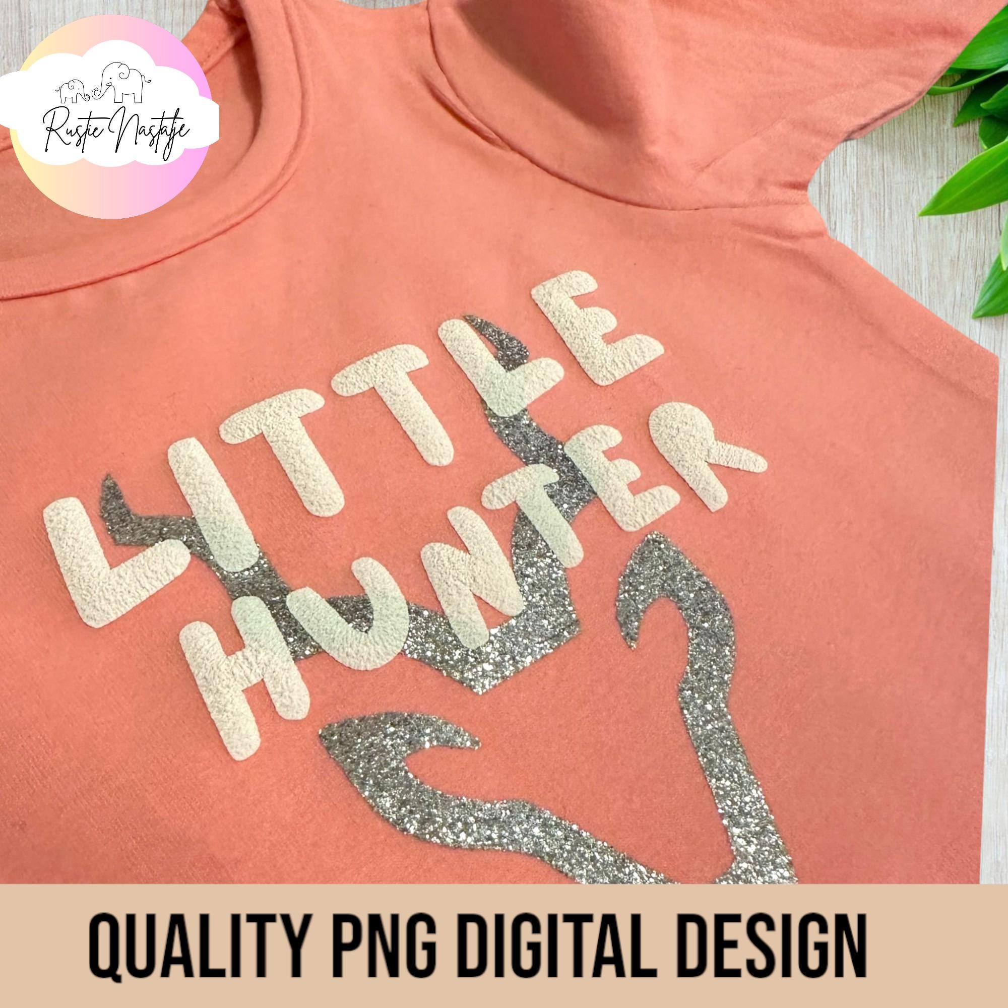 Little Hunter Deer Design: Camo Sublimation PNG SVG (Digital Download)