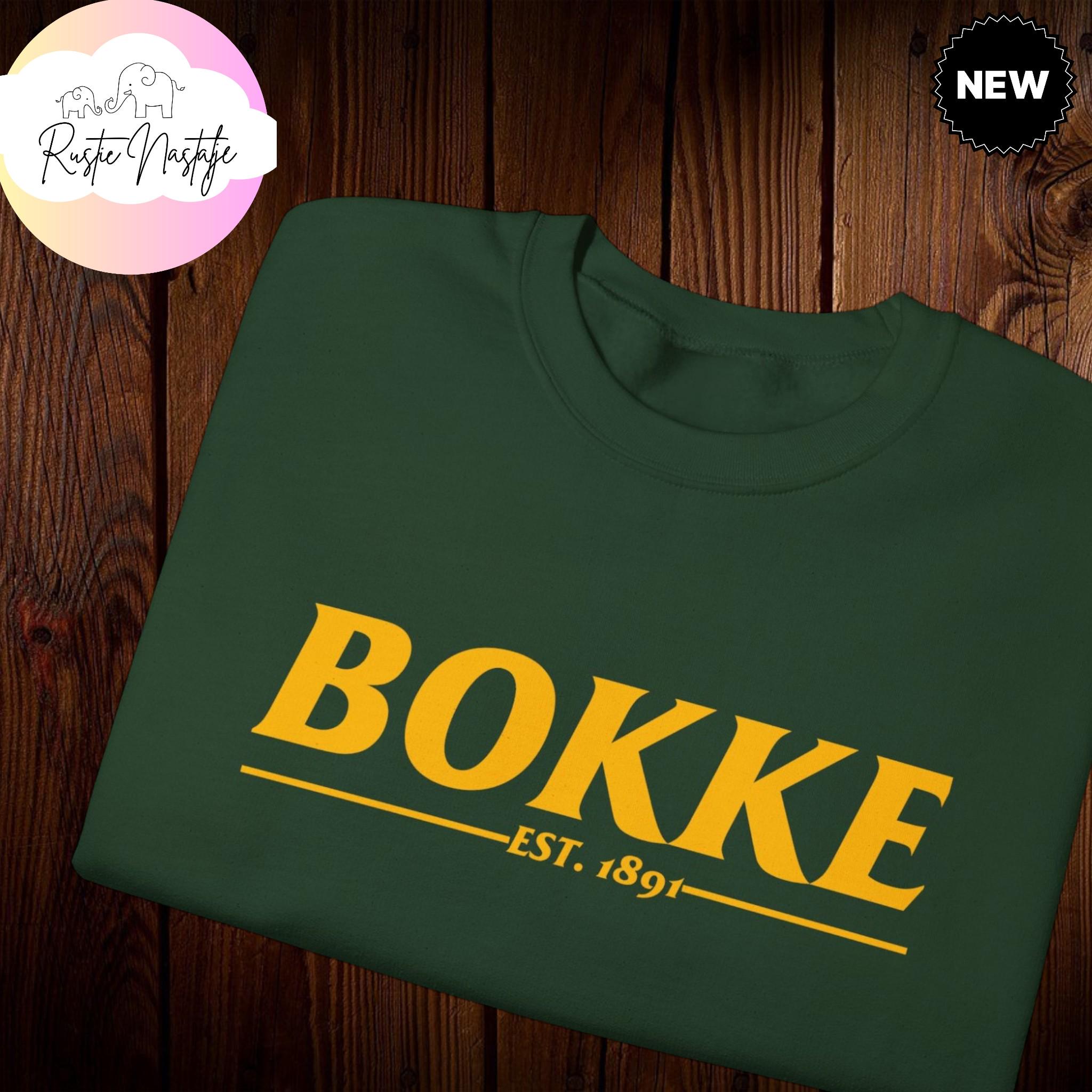 Bokke Sweatshirt: Springbok Rugby Crewneck - South Africa Rugby Champions