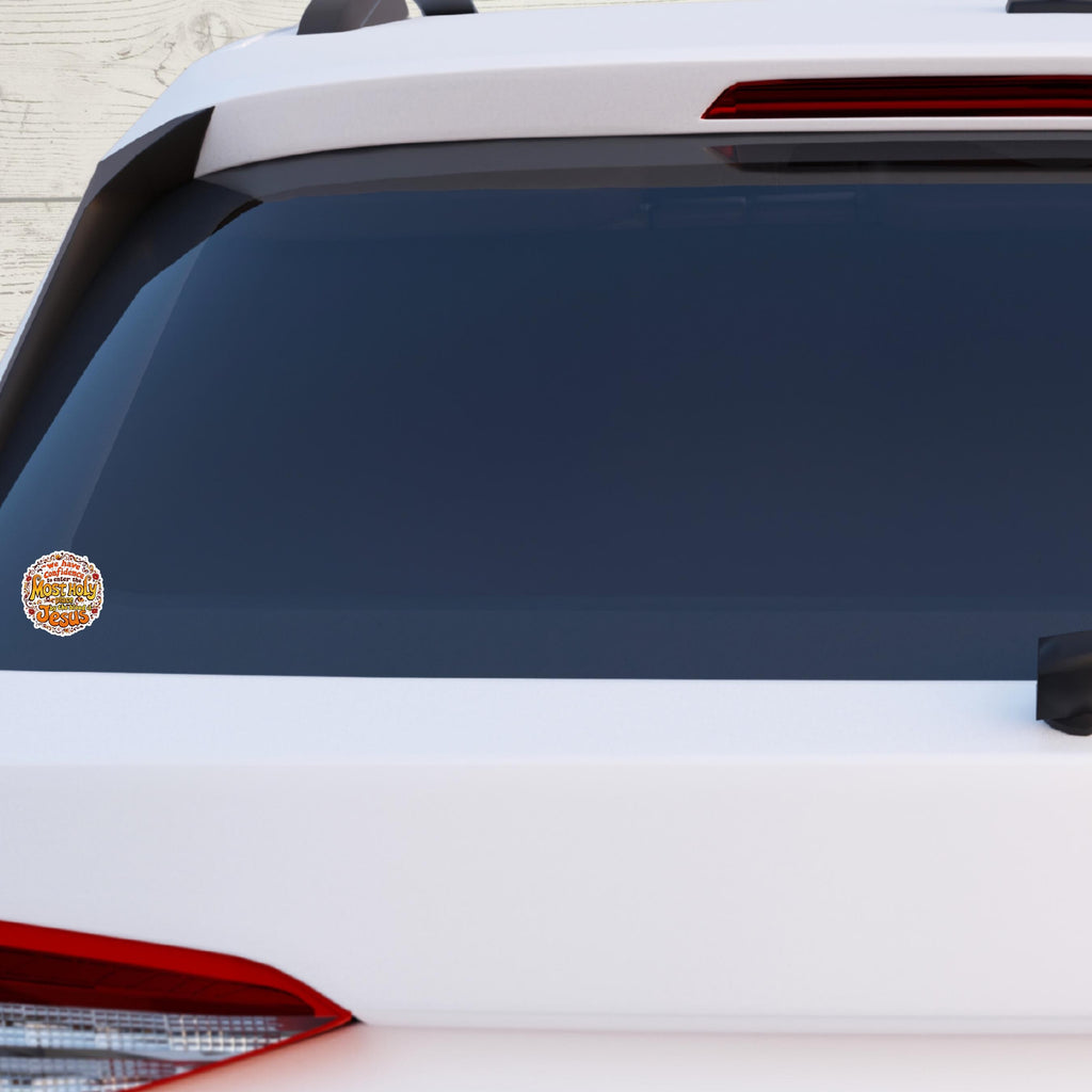 Most Holy Place Vinyl Sticker | Boho Christian Decal