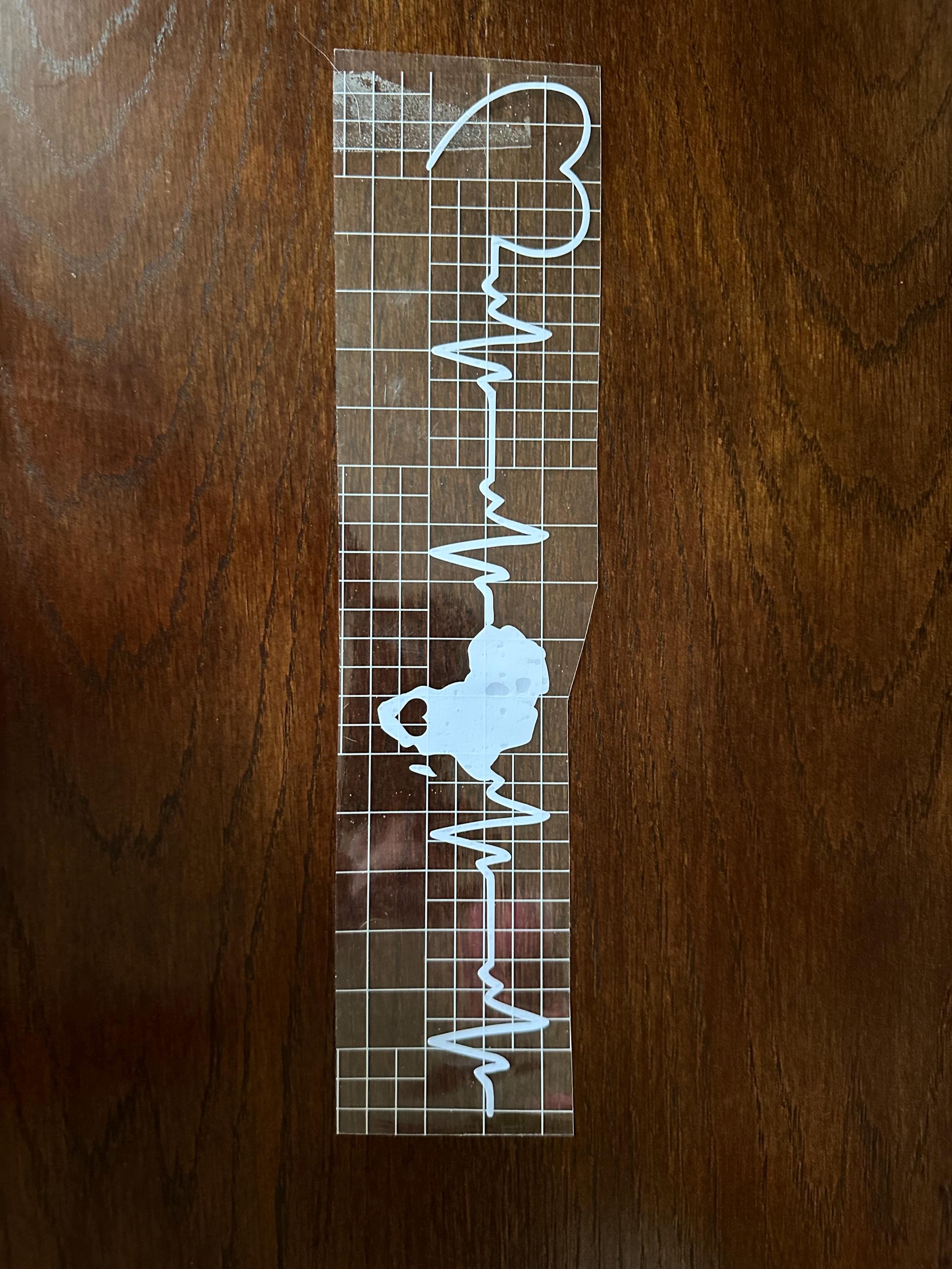 Africa Heartbeat Car Sticker: Love South Africa Vinyl Decal