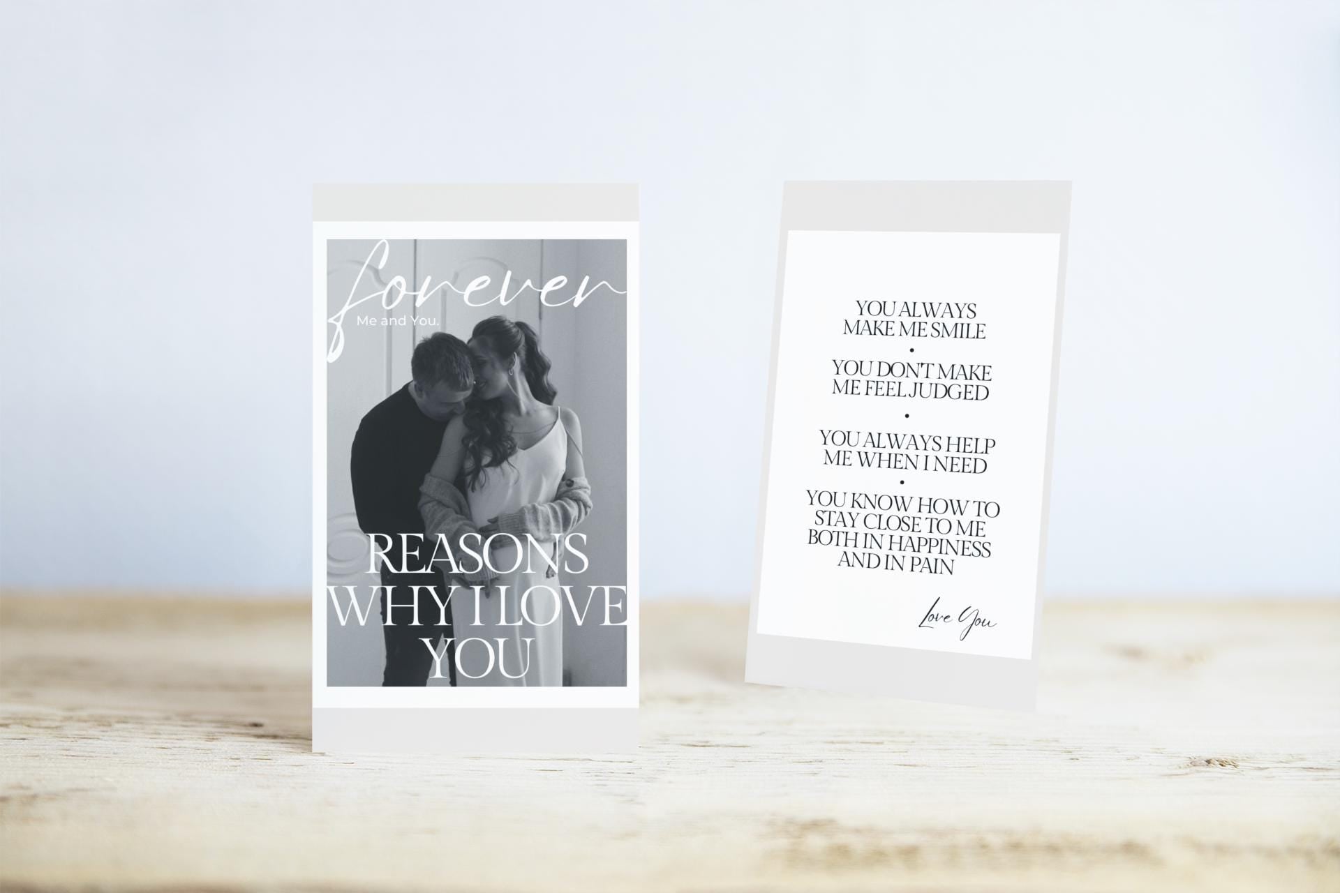 Custom Metal Wallet Card: Personalized Photo Message