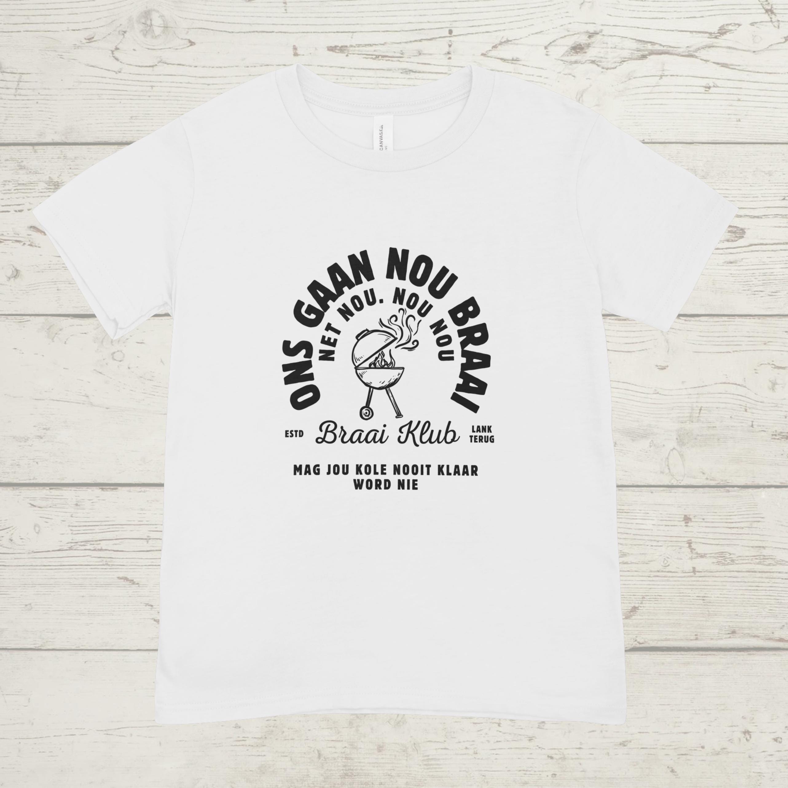 Afrikaans Braai T-Shirt | South African BBQ Gift for Dad