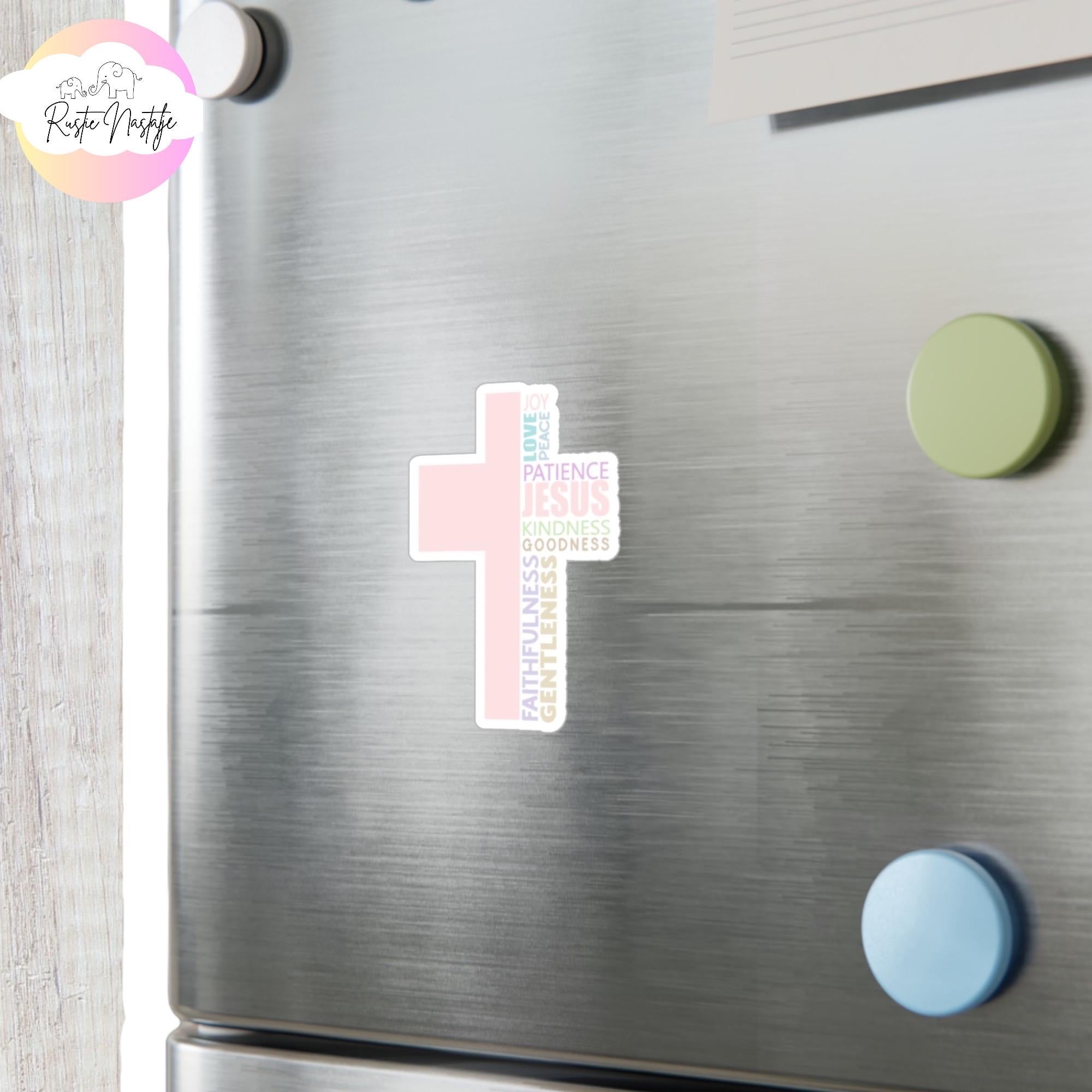 Fruits of the Spirit Sticker: Waterproof Christian Decal