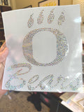 Custom Spangle Shirt Transfer: Cheer Design