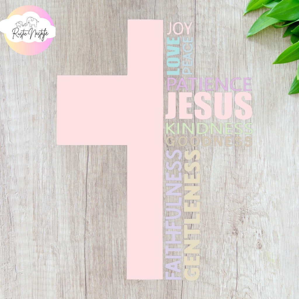 Fruits of the Spirit Sticker: Waterproof Christian Decal