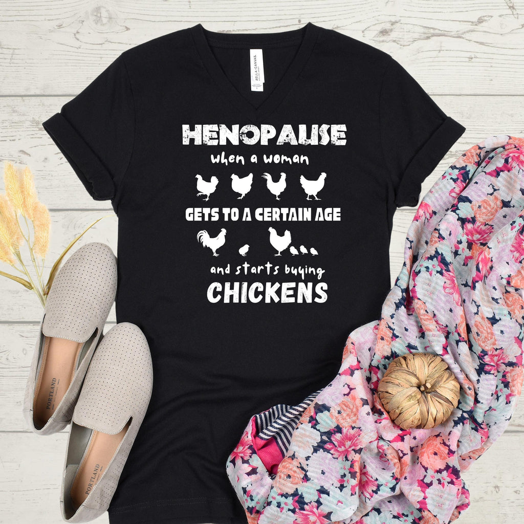 Henopause Funny Chicken Lady SVG: Rustic Farmhouse Design (Digital File)