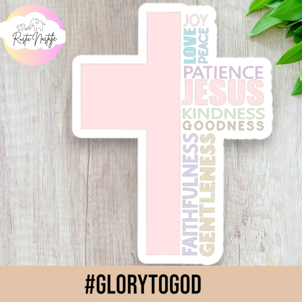 Fruits of the Spirit Sticker: Waterproof Christian Decal