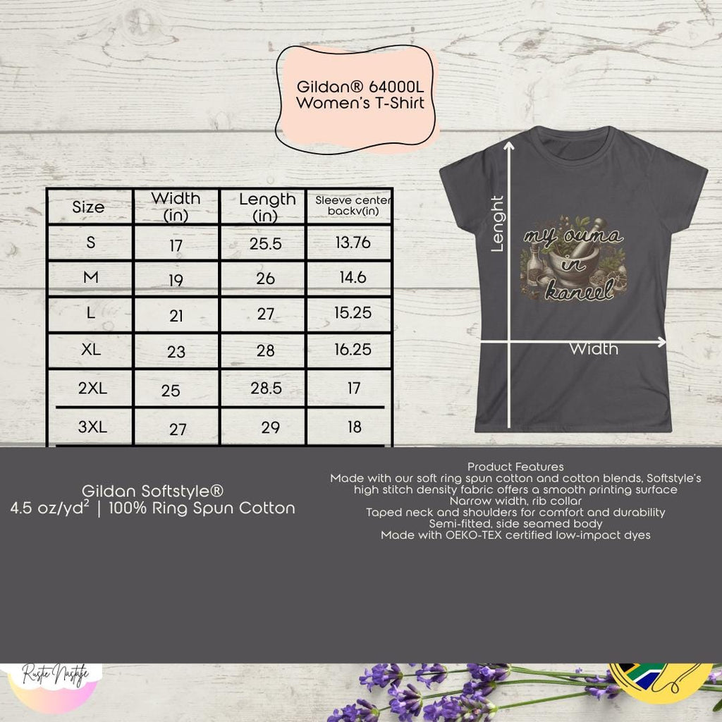 My Ouma in Kaneel T-Shirt: Afrikaans Poem, South African Heritage