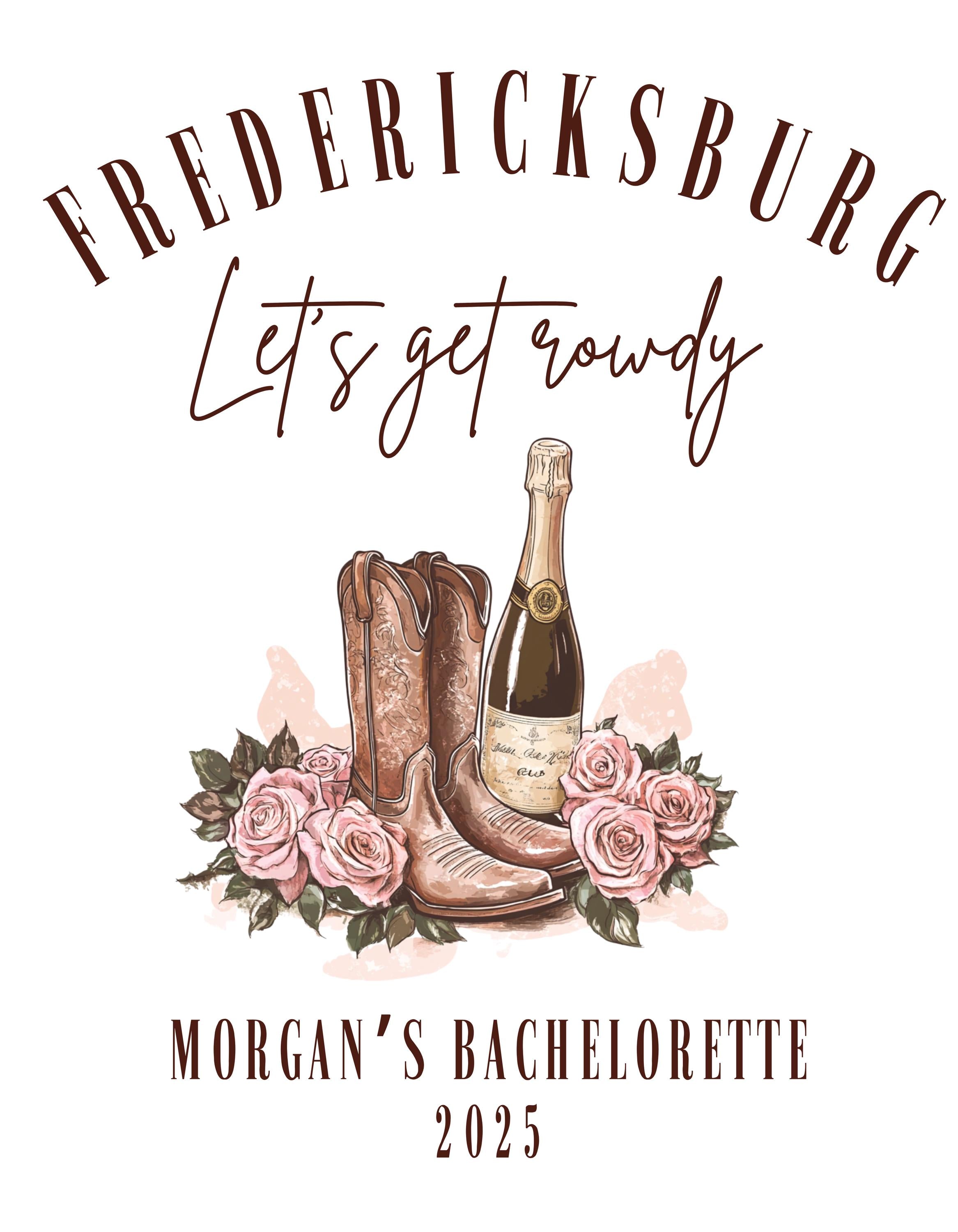 Custom Bachelorette Gift Set: Magnetic Bookmark & Acrylic Pin