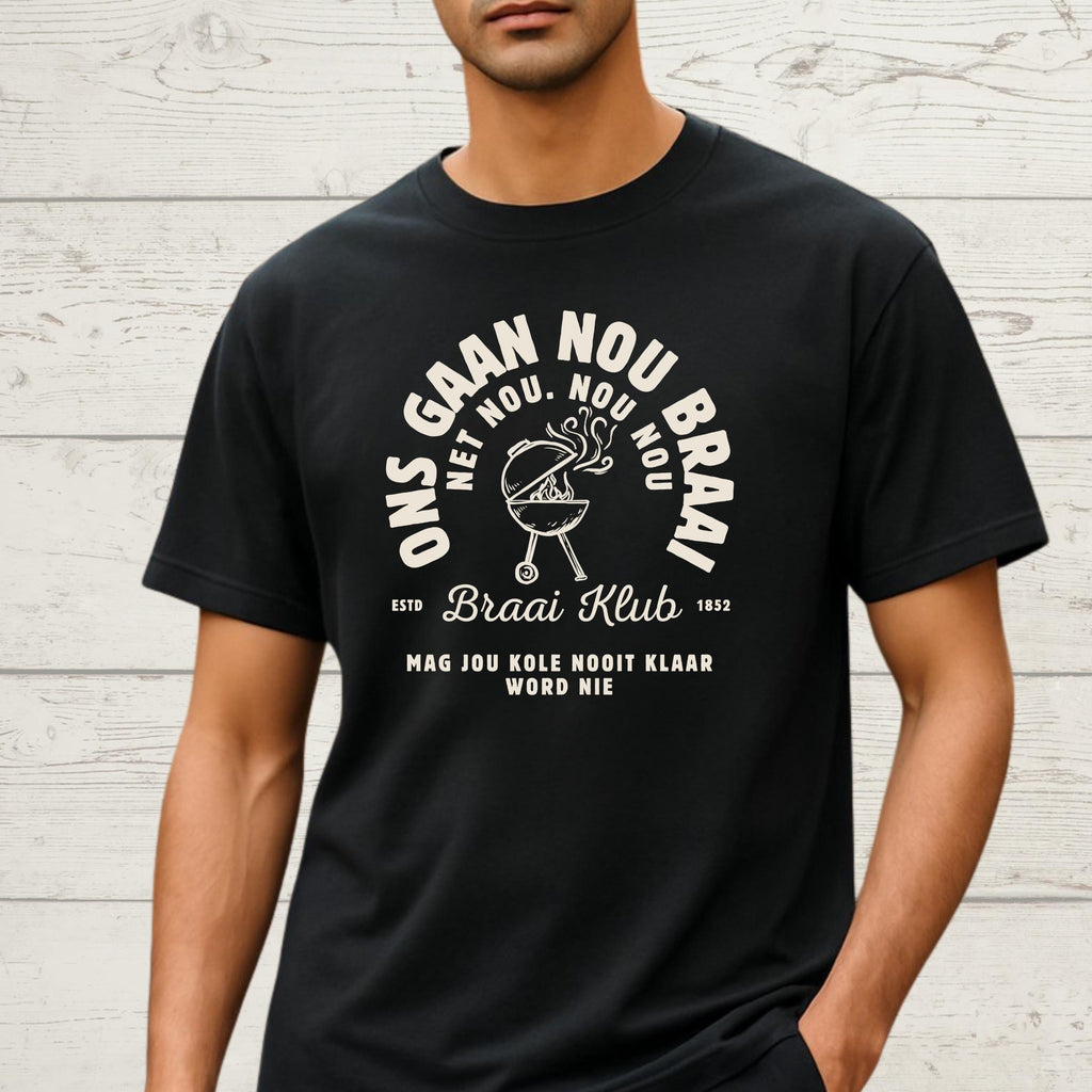 Afrikaans Braai T-Shirt | South African BBQ Gift for Dad